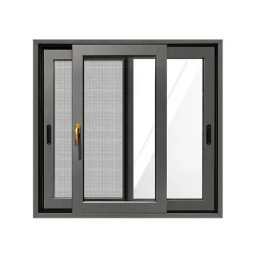 Aluminum Casement Window with Low-E Glass and German Hardware