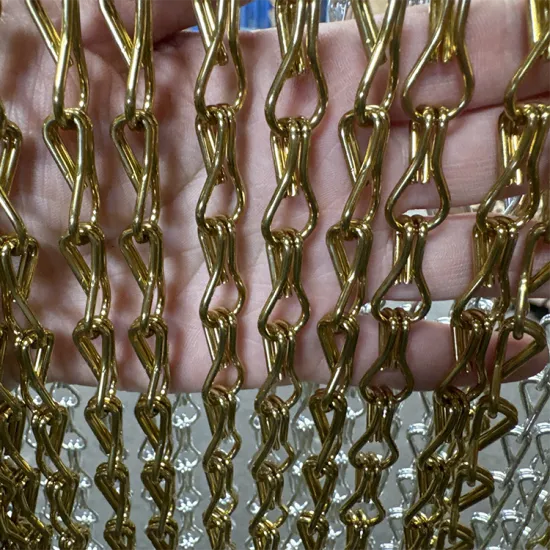 Colorful Aluminum Double Hook Curtain for Home Decoration