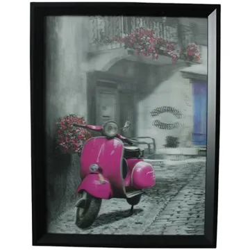 High Quality 3D Lenticular Motorcycle Wall Art – Hot Sale