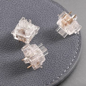 AKKO V3 Pro Crystal Pollycarbonate 45GF المفاتيح الخطية (45 قطعة/مربع)