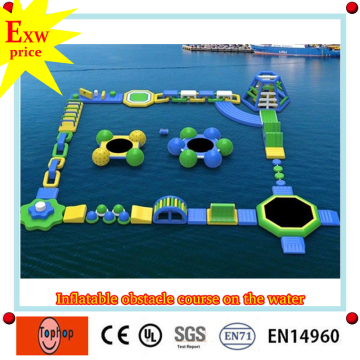 factory direct best quality and cheap the beast inflatable floating obstacle course pool for sale