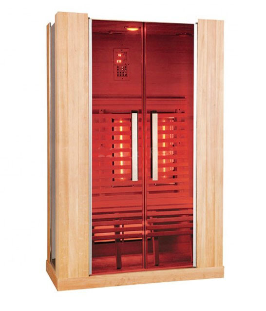 Mejor sauna de 1 persona NUEVA RED CEDAR RET SAUNA SAUNA DE SAUNA