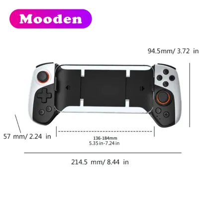 W JK03 Mobile Game Controller: Stretching Extendable Gaming Controller for Phones