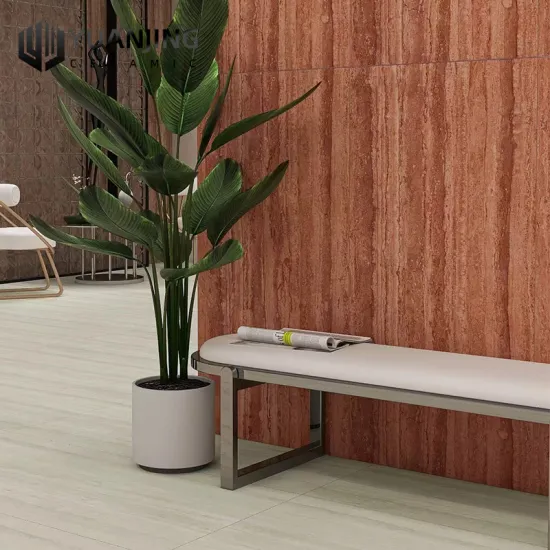 Travertine Hot-shaped End Decoration Tiles for Hotel Lobby, Shopping Mall, and Office: A Premium Texture Limestone Series Porcelain Tiles Collection