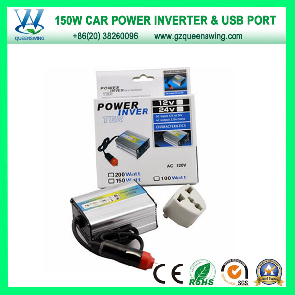 DC12V-AC220V-150W-Car-Power-Inverter-with-USB-QW-150MUSB-