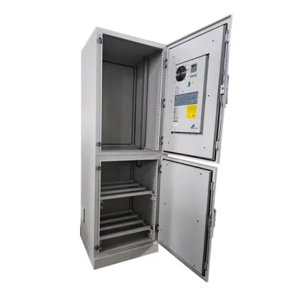 Aluminum outdoor telecommunications cabinet
