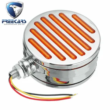 98 LED Red Amber Truck Trailer Tractor Double Face Stop Tail Side Marker Light