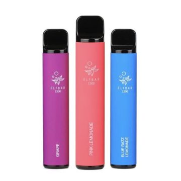 Alibaba Elf Bar 1500 Puffs Disposable Vape E-cigarette
