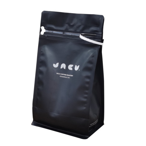 Sustainable raw material Coffee Bag Box Bottom Pouch