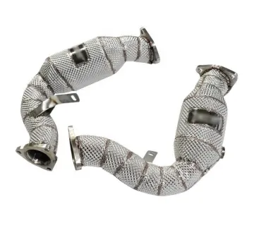 304 Stainless Steel Exhaust Pipe and Catted Downpipe for Audi S4/S5 B8