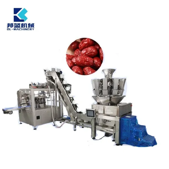 8-Station Rotary Automatic Weighing Packaging Machine