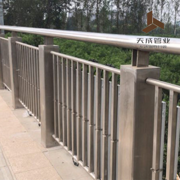 Garde-corps urbain en acier inoxydable antirouille