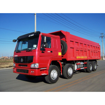 Howo truk 12 roda 50 ton dump truck