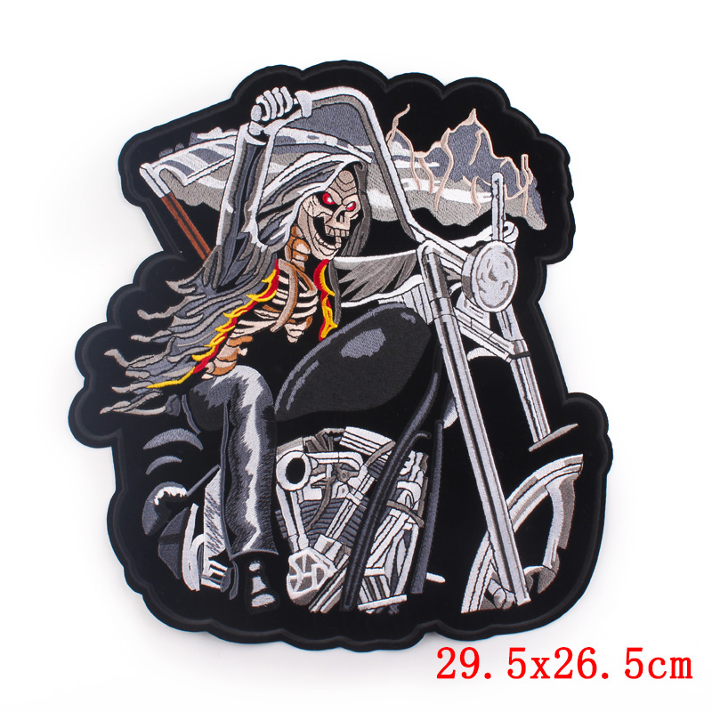 Motorcycle Lron On Patches
