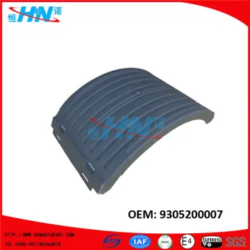 Second Series Rear Mudguard Low Cab 9305200007 For Actros Body Parts