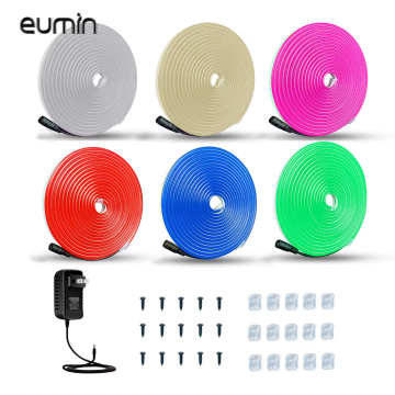 EUMIN Drop Shipping 12V Outdoor Neon LED Flexible Strip Light