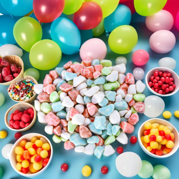 Candus remplis de gros personnalisés: Vente directe du fabricant avec du yogourt Chocolate Spicy Sour saveurs dans la collation de la boîte pour les enfants