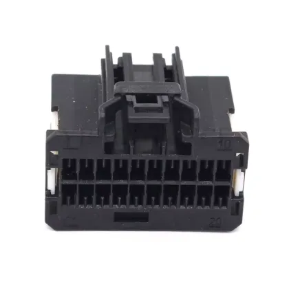 Professional 34729-0200 20 Pin Female Molex Connector With Terminals
