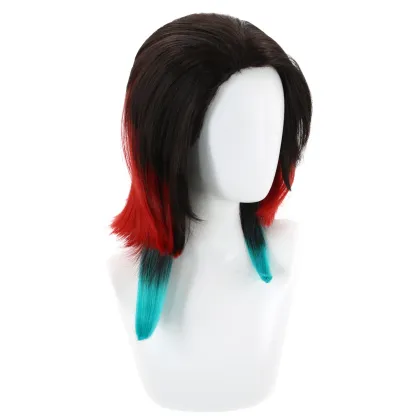 Enmu Anime Cosplay Wig - Kimetsu No Yaiba Series for Boys