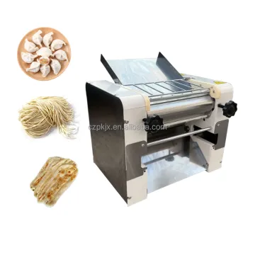 Stainless Steel Automatic Pizza Dough Rolling Machine - Dough Pressing and Sheeting Equipment