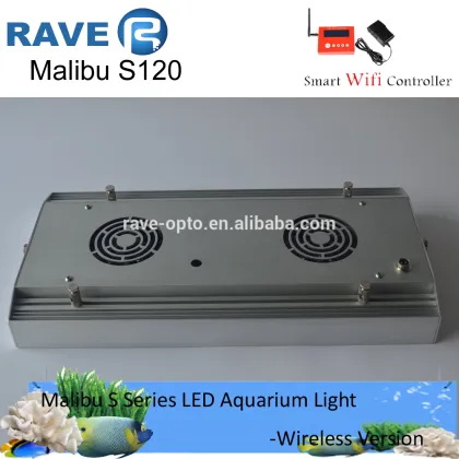 S120 wifi wireless controller led aquarium lighting for growing aquatic plants with moonlight