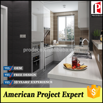 High Gloss Kitchen Cabinet with Optional Colors