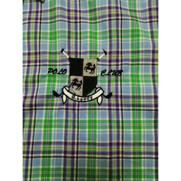 100%COTTON Men's Check Long Sleeve Business Shirt