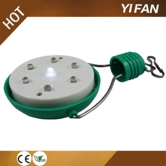 New Product 7LED Solar Powered Portable Led solar light