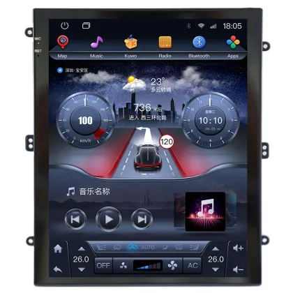 9.7 Inch Android Car Multimedia Player - Touch Screen GPS Carplay Compatible with Alpine Car Radio Stereo