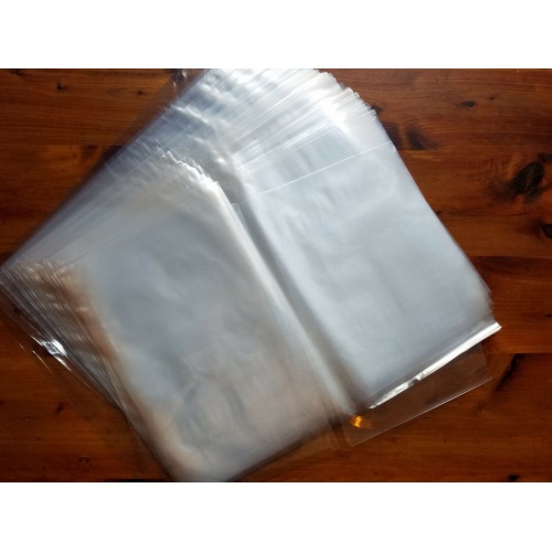 Clear 3X9 Poly Transparent Flat Plastic Storage Bag