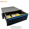 3U 144 Kerne SC Duplex Fiber Optic Termination Box Patchfeld