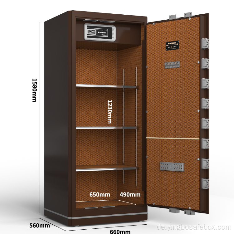 Große Safes für die Sicherheitssicherung von Büro verwenden Fingerabdruck -Safe Box