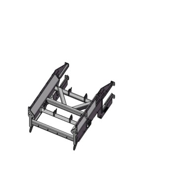 Highly stable mobile cone crusher station parts