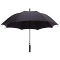 Parapluie droit homme grande taille ouvert