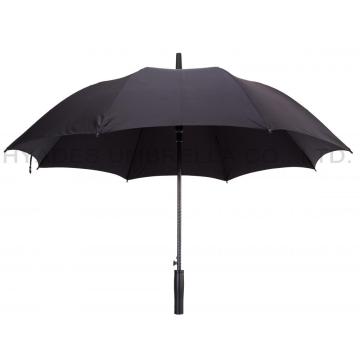 Parapluie droit homme grande taille ouvert