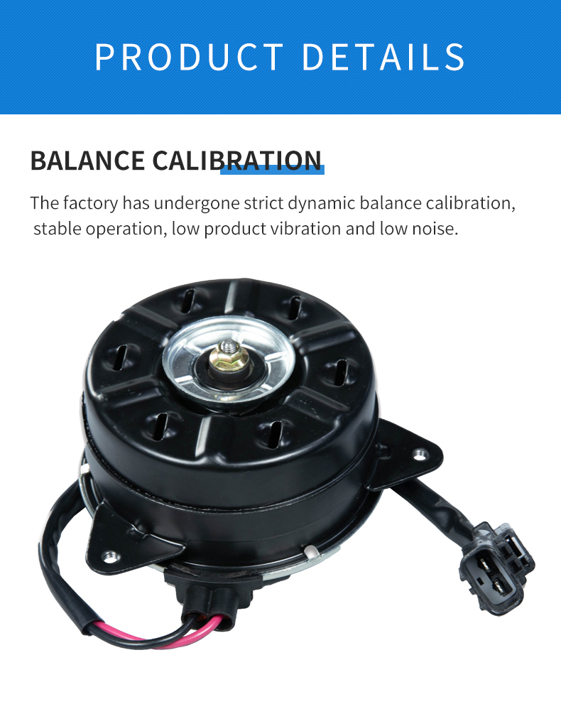 Automobile radiator cooling fan motor 1680008791 For HONDA China