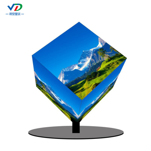 Outdoor Creative Rubik's cube LED display