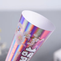 Disposable custom printed ice cream cone paper