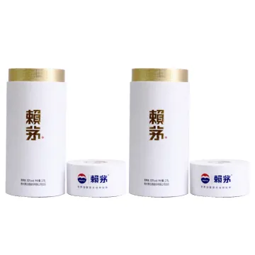 cardboard coated round cylinder wine packaging box