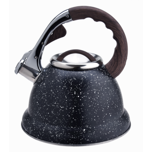 Durable stainless steel stovetop whistling coffee tea kettle