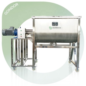 Cintura a vite Putty Pasta a doppia elicoidale elicoidale Mexer in acciaio inossidabile orizzontale per fertilizzante (500 kg)
