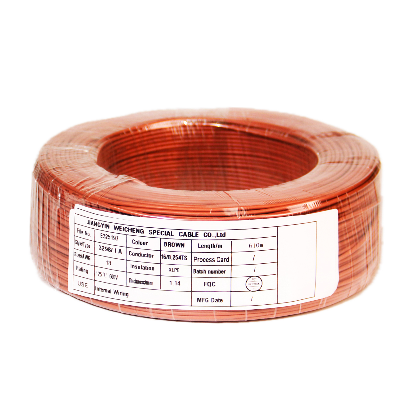 UL3298 18AWG