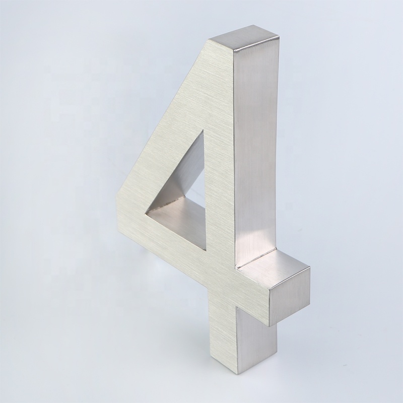 الفولاذ المقاوم للصدأ 3D في الهواء الطلق فيلا رقم البيت