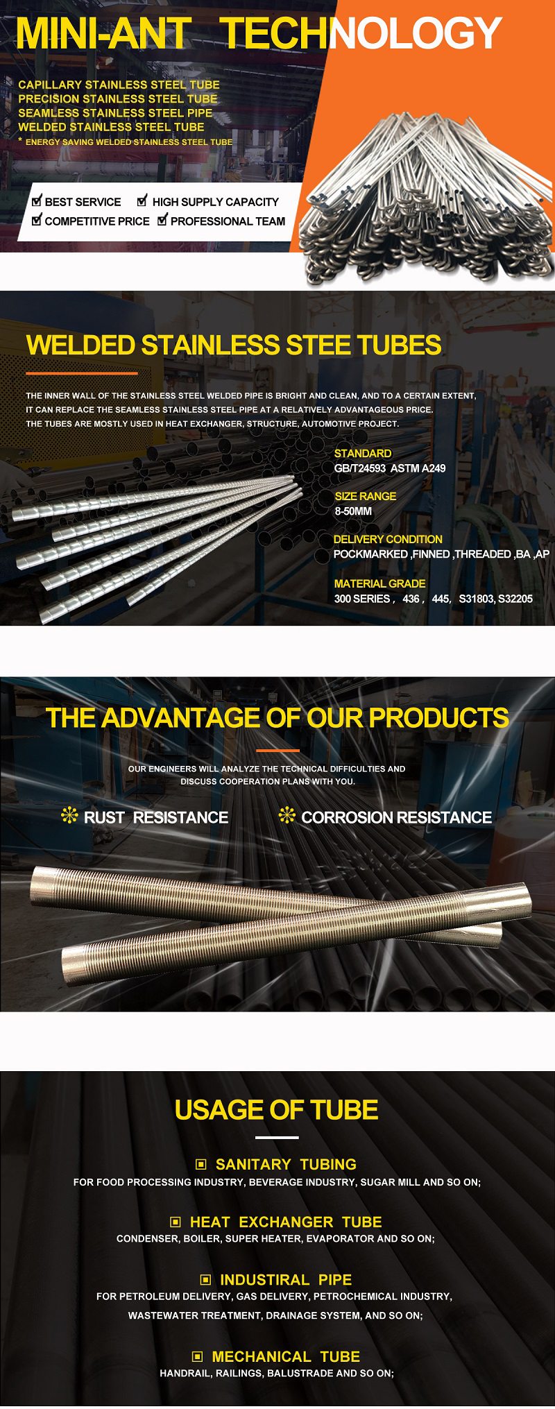 1pc 304 Stainless Steel Seamless Capillary Tube – OD 6mm X ID 5mm, Length 500mm | Round Straight Tube For Industrial Use
