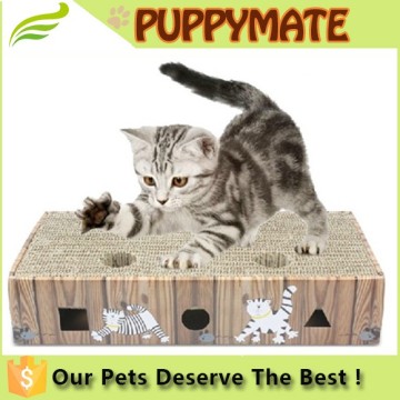 Funny Pet Cardboard Cat Scratcher cat toy pet toy