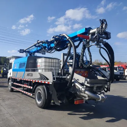 JIUHE Hydraulic Tunnel Mining Construction Wet Shotcrete Machine