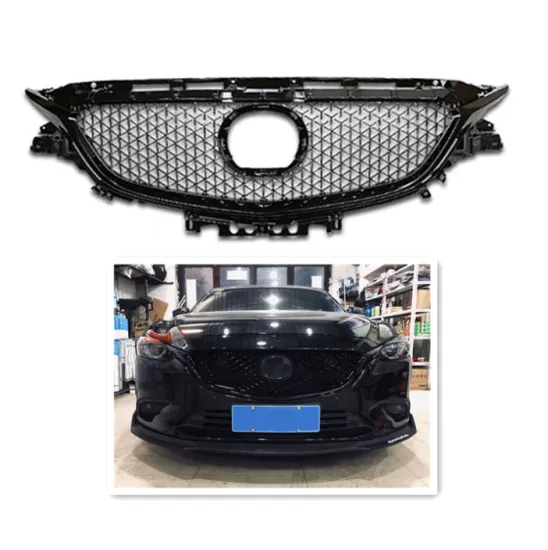 2017-2019 MAZDA 6 ATENZA Automotive Parts - Hood Grille Upgrade Honeycomb Front Grille