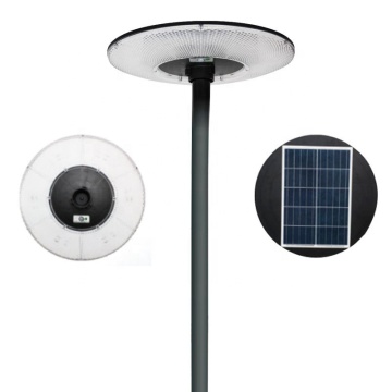Solar-Powered LED Street Light with Human Body Induction - UFO Flying Saucer Design