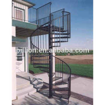 outdoor spiral staircases