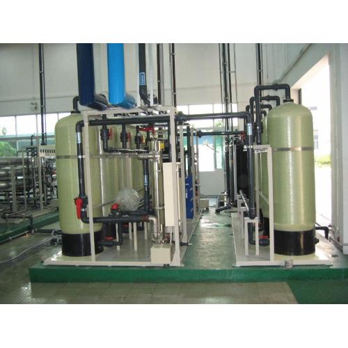 ion-exchange water treatment system